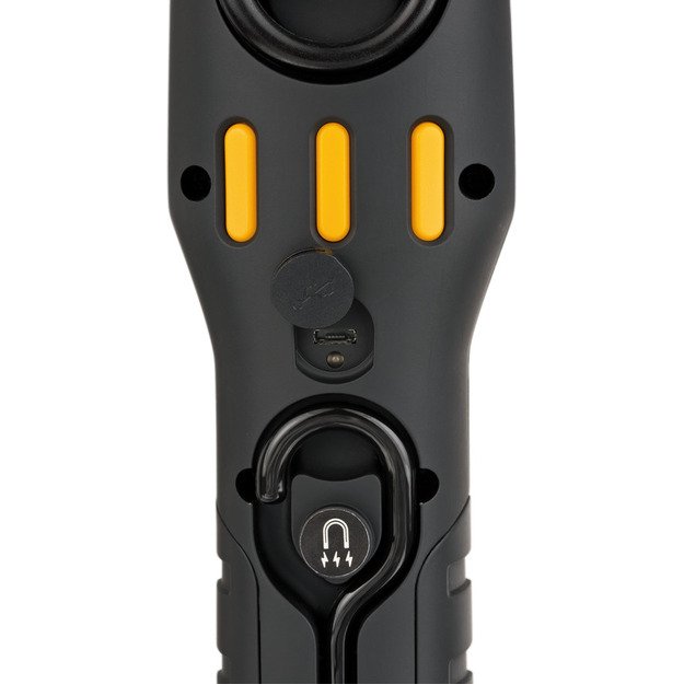 Įkraunamas Brennenstuhl daugiafunkcinis šviestuvas / inspektavimo šviestuvas su stipriais magnetais ir kabliu