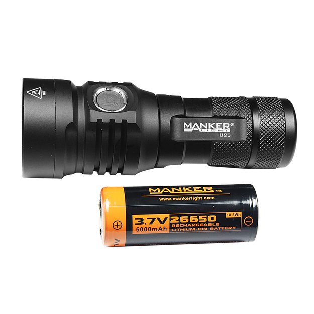 Manker U23 prožektorius, neutrali balta