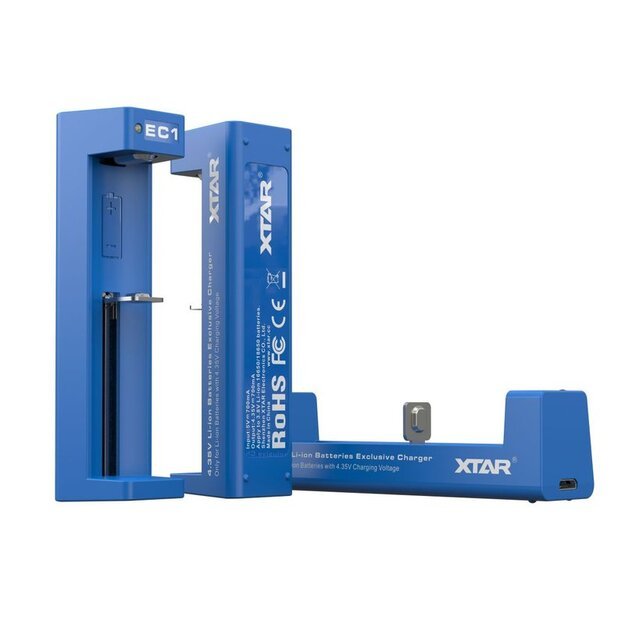 XTAR EC1 baterijų įkroviklis