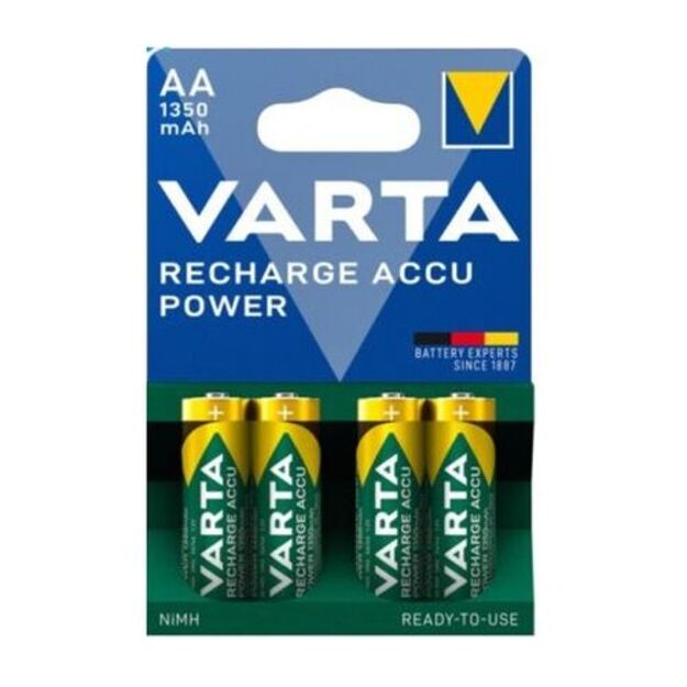Аккумуляторы AA Longlife Accu 1350 mAh (4шт) VARTA 56746