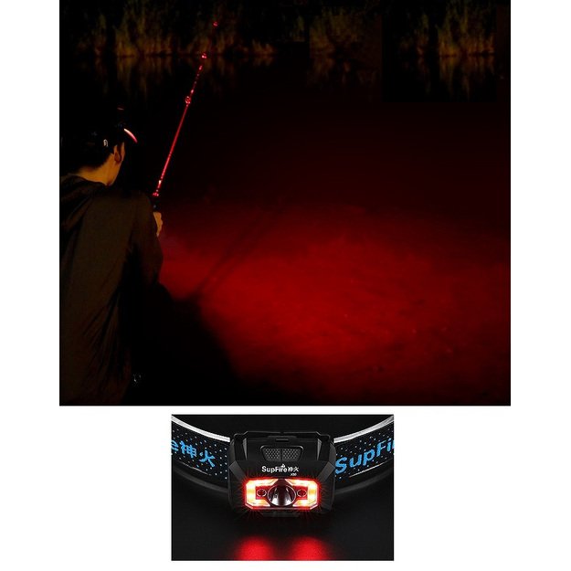 Фонарик Supfire X30 USB, 500лм, 130м