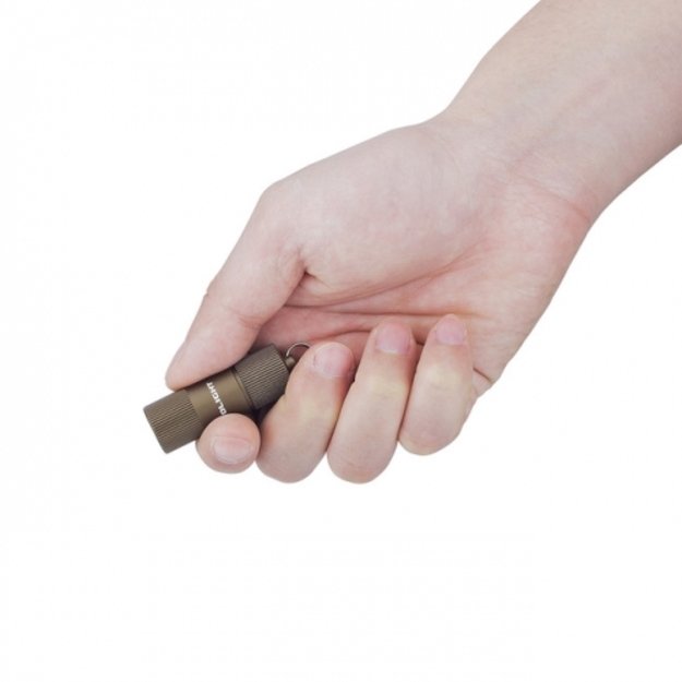 Olight i1R 2 EOS DESERT TAN keychain reachargeable flashlight with USB cable