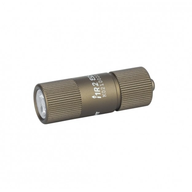 Olight i1R 2 EOS DESERT TAN keychain reachargeable flashlight with USB cable