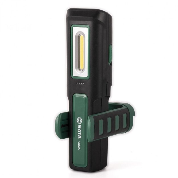 Рабочая лампа COB LED 6+1Вт с беспроводной зарядкой