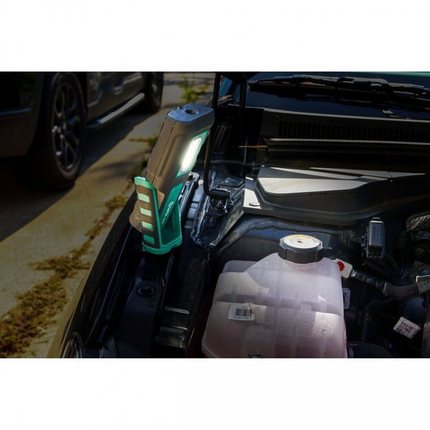 Рабочая лампа COB LED 6+1Вт с беспроводной зарядкой