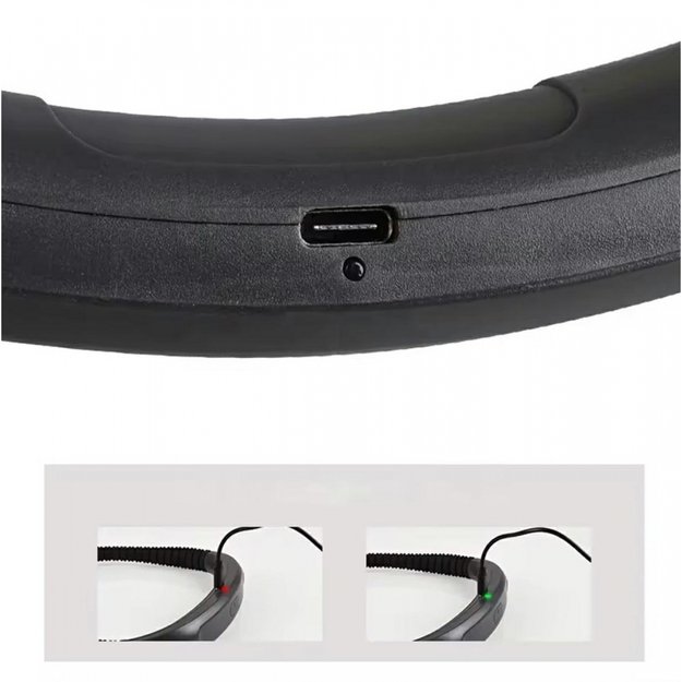 Lanksti skaitymo lemputė ant kaklo