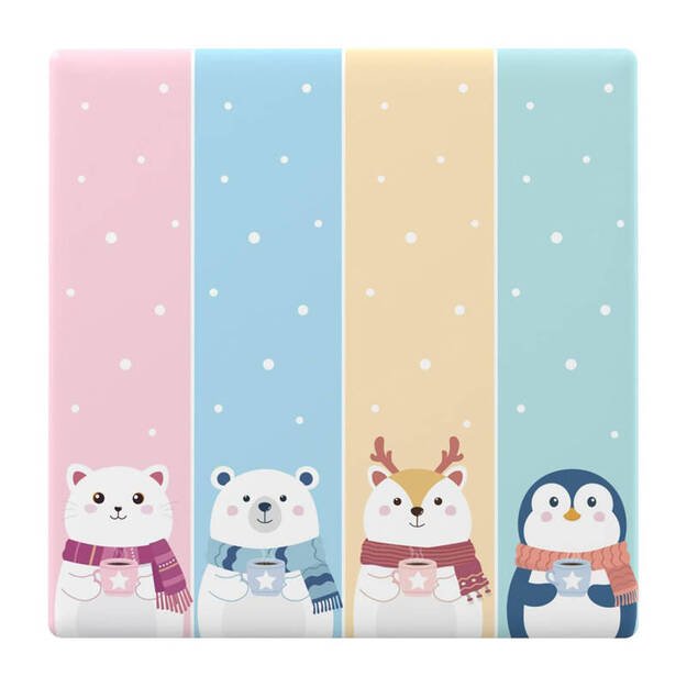 Декоративная крышка/крышка сенсорного выключателя T5 SONOFF Cartoon 4C.