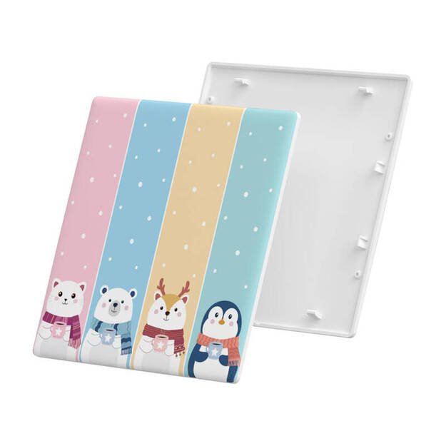 Декоративная крышка/крышка сенсорного выключателя T5 SONOFF Cartoon 4C.