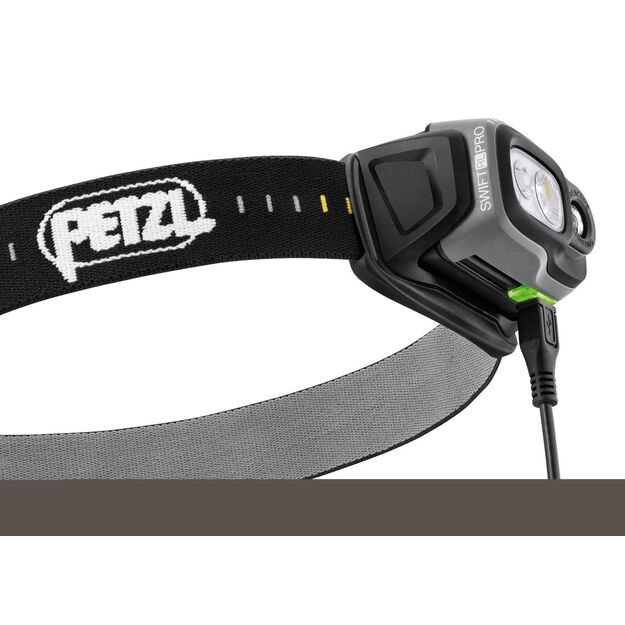 Petzl Swift RL PRO žibintuvėlis 900lm E810AA00 Juodas