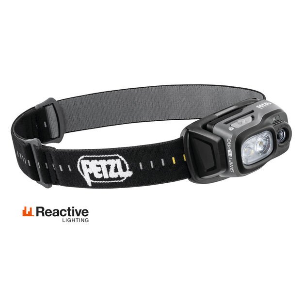 Petzl Swift RL PRO žibintuvėlis 900lm E810AA00 Juodas