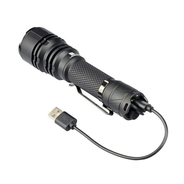 AceBeam L16.2 pakraunamas taktinis žibintuvėlis