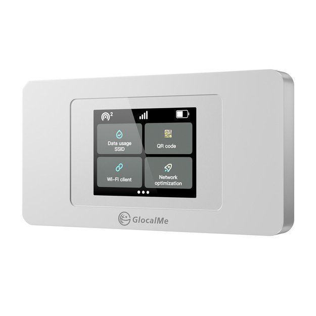 GlocalMe Duoturbo nešiojamasis 4G/LTE Wi-Fi maršrutizatorius