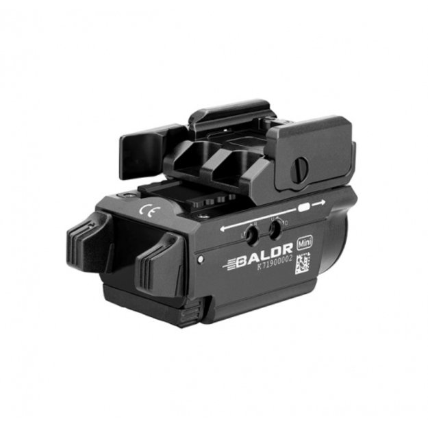 Olight Baldr Mini žibintuvėlis su žaliu lazeriu