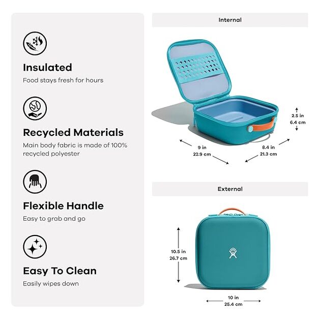 Детский ланч-бокс Hydro Flask изолированный 3,5 л Lake KLB445