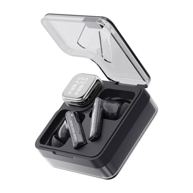 Ausinės TWS QCY MeloBuds Neo T31 (juodos spalvos)