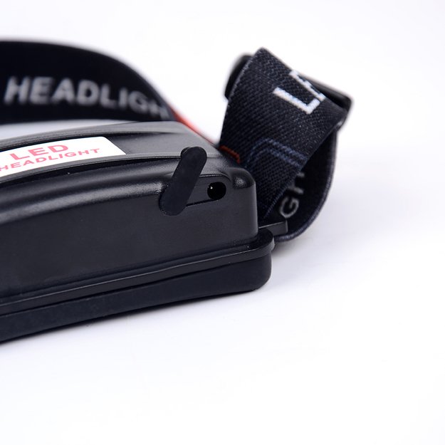 Prožektorius ant galvos 5X su Zoom fokusavimo funkcija