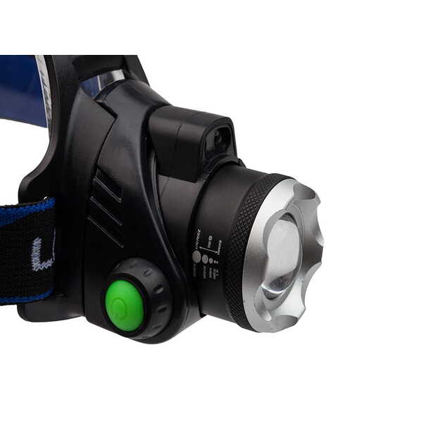 Įkraunamas žibintuvėlis ant galvos su judesio jutikliu 10W