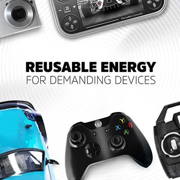 Energizer Extreme AA HR6 2300mAh Pre-charged Rechargeable Batteries, 4 Pack