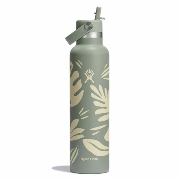 Hydro Flask Standard Flex Straw Cap kelioninė gertuvė su šiaudeliu 621 ml Botanical Bliss Agave S21CFS377P