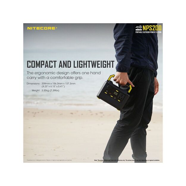 Nitecore NPS200 Power Station krovimo stotelė - 54600mAh, 54.6Ah