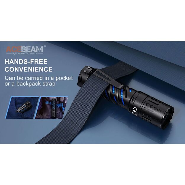 Acebeam E70 AL EDC žibintuvėlis, 6500k 4600lm