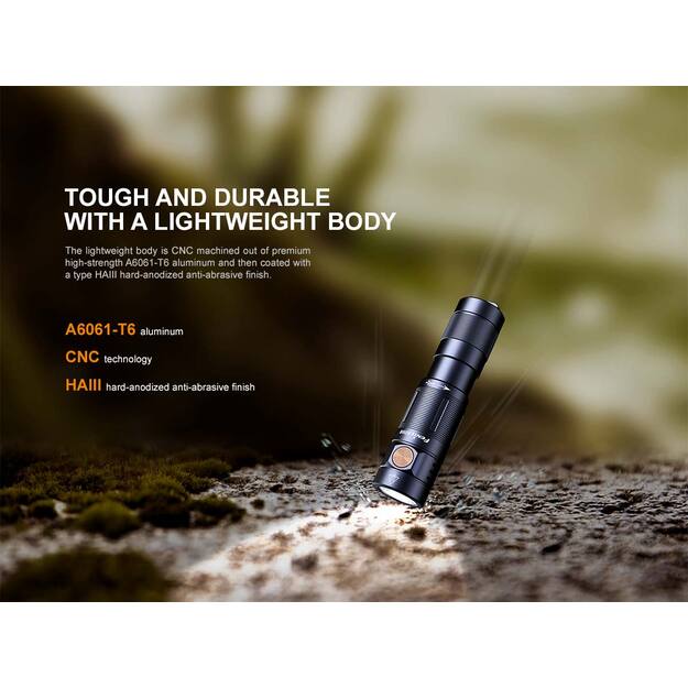 Fenix E09R žibintuvėlis