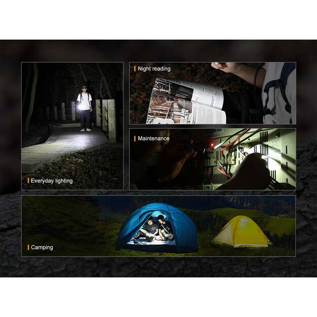 Fenix E09R žibintuvėlis