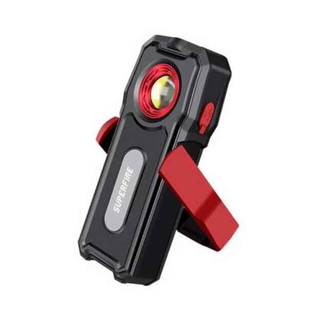 Darbinis rankinis žibintuvėlis Superfire G18-S, 500lm, USB