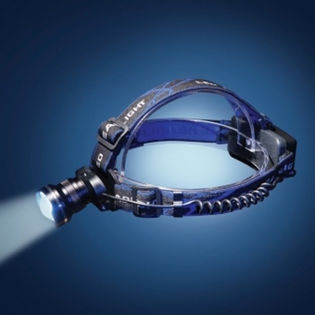 10W LED įkraunamas žibintuvėlis ant galvos 