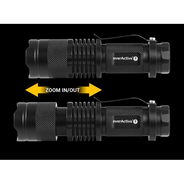 LED žibintuvėlis everActive FL-180 "Bullet" CREE XP-E2 