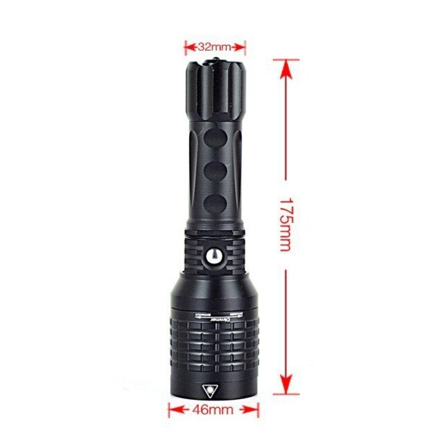 Prožektorius su raudonu lazeriu