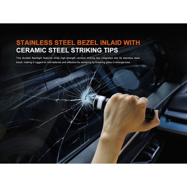 Fenix LD35R LED žibintuvėlis su balta, raudona ir mėlyna šviesa