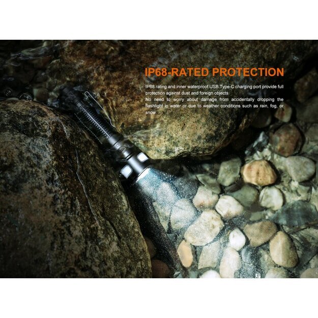 Fenix LD35R LED žibintuvėlis su balta, raudona ir mėlyna šviesa