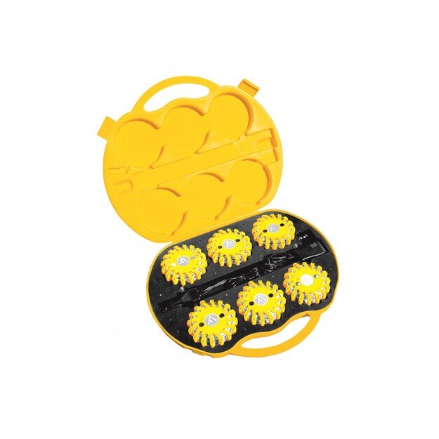Mactronic signal disc set (yellow), 6 pcs. PSD0016