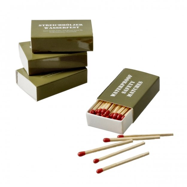 Mil-Tec waterproof matches pack, 4 pcs.