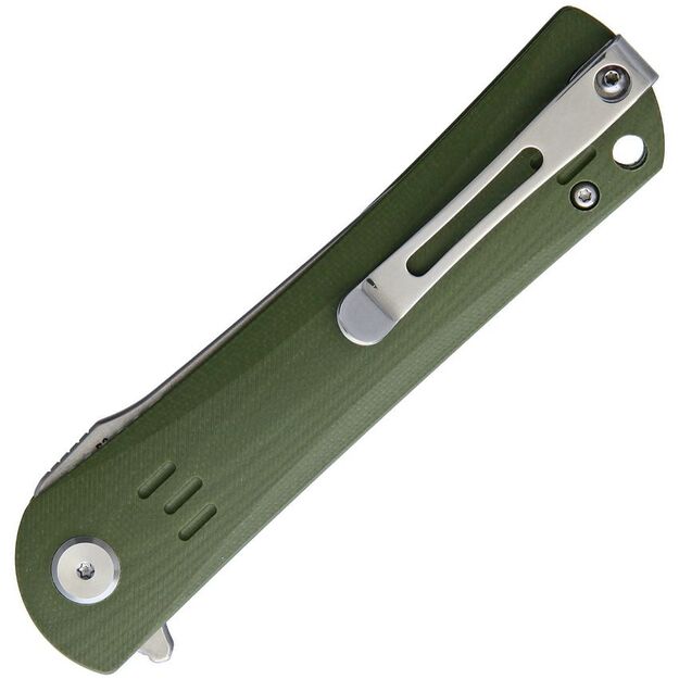 Нож Bestech Kendo, цвет Army Green G10, Stonewashed / Satin D2 (BG06B-1)