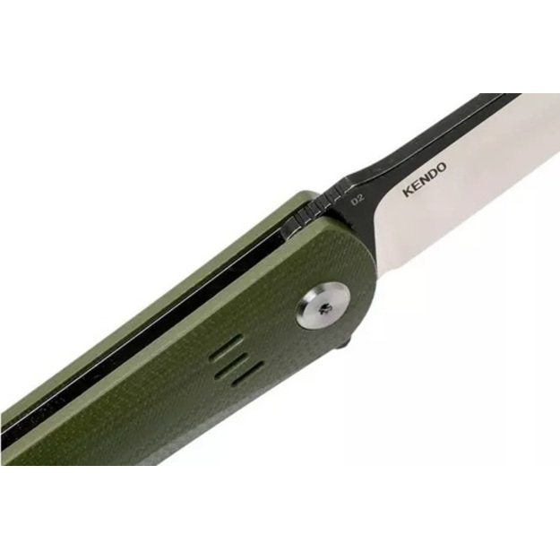 Нож Bestech Kendo, цвет Army Green G10, Stonewashed / Satin D2 (BG06B-1)