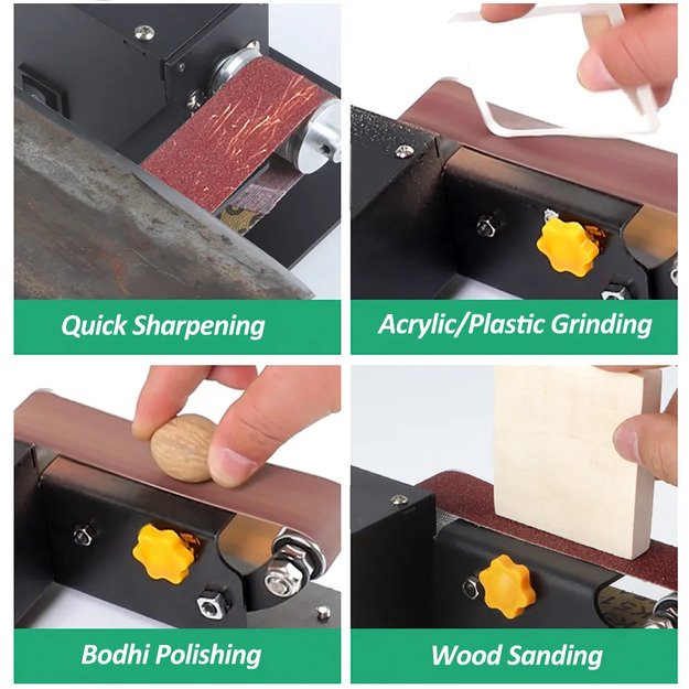 Electric mini belt sander, polisher, and sharpener 775 Simple