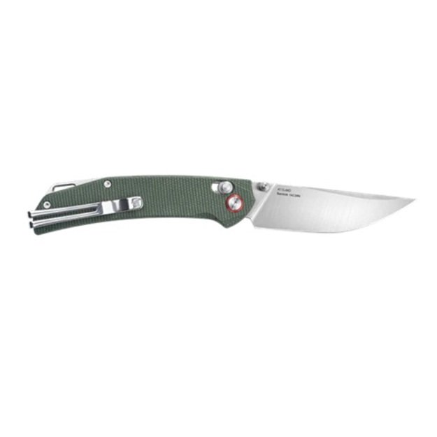 SRM 411L-MG sulenkiamas peilis Micarta