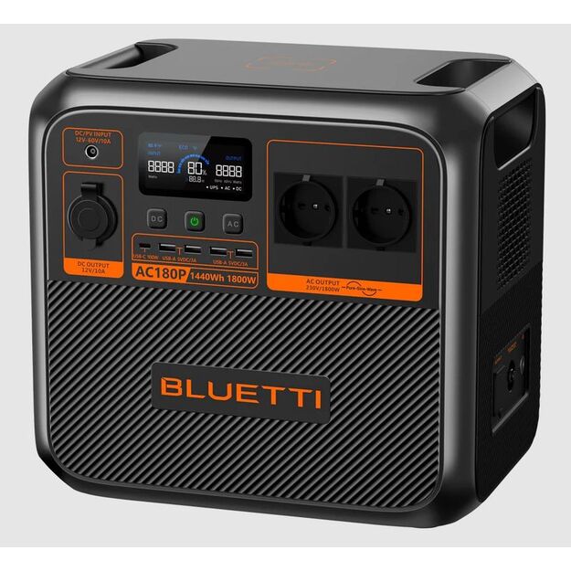 BLUETTI AC180P электростанция 1800W 1440Wh LiFePO4