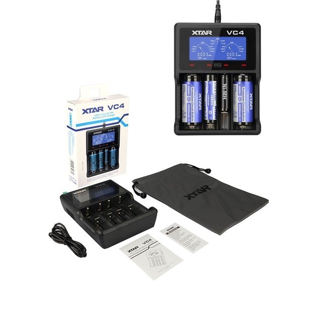 XTAR VC4 battery charger