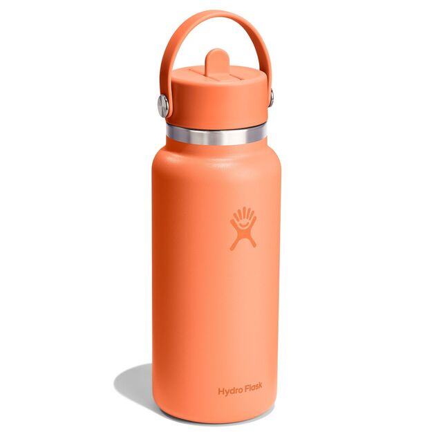 Hydro Flask Wide Mouth Flex Straw Bottle 945 ml Nectar-Orange W32CFS690