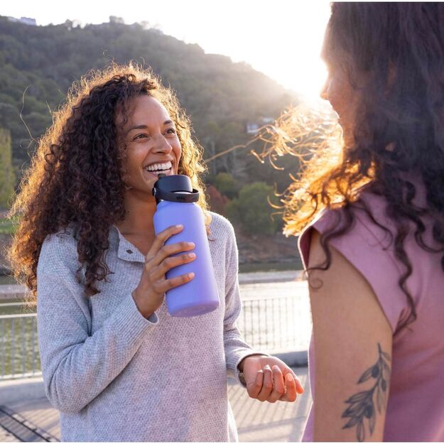 Hydro Flask Wide Mouth Flex Straw Bottle 945 ml Nectar-Orange W32CFS690