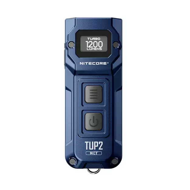 Nitecore TUP2 žibintuvėlis 1200 lm, MCT, OLED Mėlynas