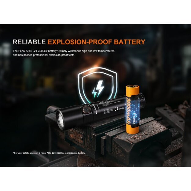 Fenix ​​WF30RE žibintuvėlis sprogiai aplinkai