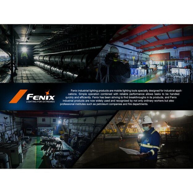 Fenix ​​WF30RE žibintuvėlis sprogiai aplinkai