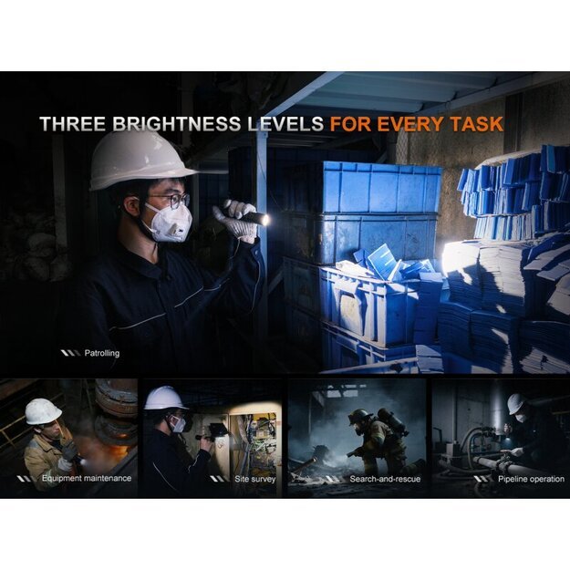 Fenix ​​WF30RE žibintuvėlis sprogiai aplinkai