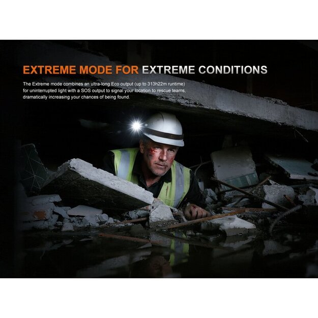 Fenix ​​WF30RE žibintuvėlis sprogiai aplinkai