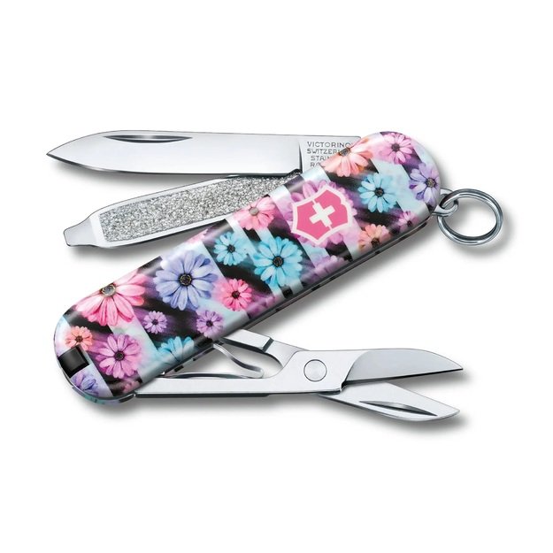 Victorinox Classic LIMITED EDITION kišeninis daugiafunkcinis įrankis "Dynamic Floral" L2107