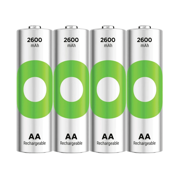 GP ReCyko pakraunamos baterijos 2600mAh AA (2700 Series, 4 vnt)